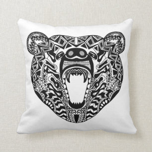 Style Bear Throw Pillow
