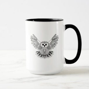Style Black Owl Mug