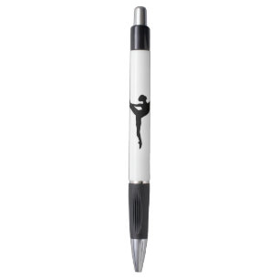 Style Black silhouette ballet dancer feelings girl Pen