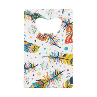 Style Boho, motif en plumes sans soudure.