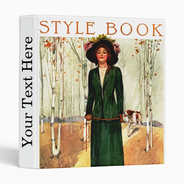 Style Book Binder (Front/Spine)