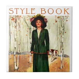 Style Book Fashion Illustration Tile