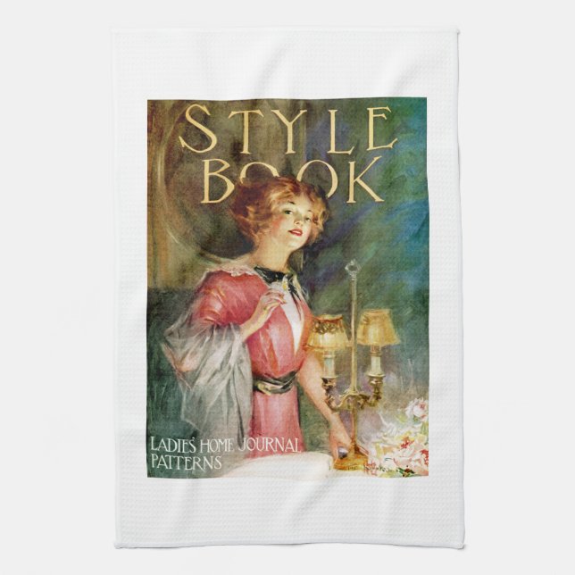Style Book Kitchen Towel (Vertical)