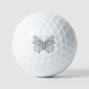 Style Butterfly 3 Golf Balls