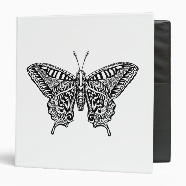 Style Butterfly Binder (Front/Inside)