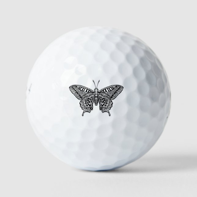 Style Butterfly Golf Balls (Front)