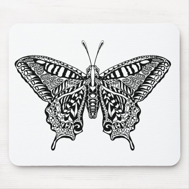 Style Butterfly Mouse Pad (Front)