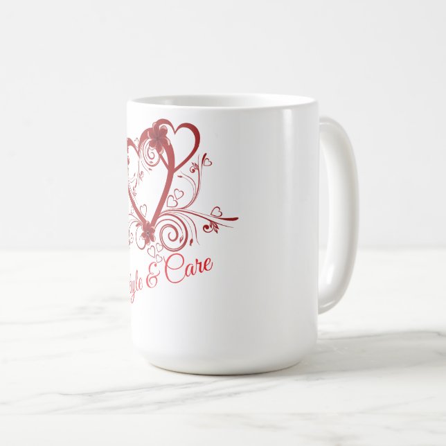Style & Care Coffee Mug (Front Right)