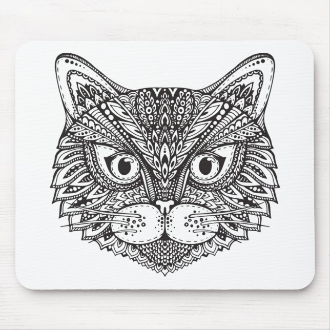 Style Cat Mouse Pad (Front)