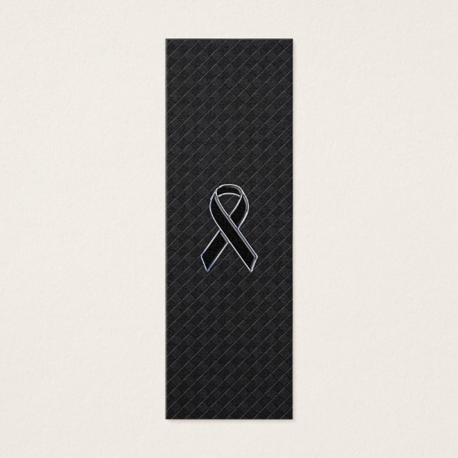 Style Chrome Noir sensibilisation au ruban (Devant)