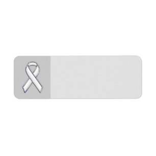 Style Chrome White Ribbon Sensibilisation