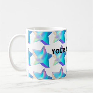 Style Classic Mug Text Star Image Tea Coffee Cups