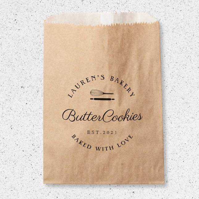 Style Classique Accueil Boulangerie Logo Sacs de b (Créateur téléchargé)