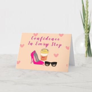 Style & Confidence Folded Note Card