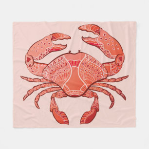 Style Crab Fleece Blanket
