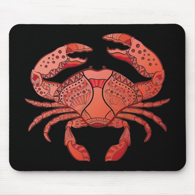 Style Crab Mouse Pad (Front)