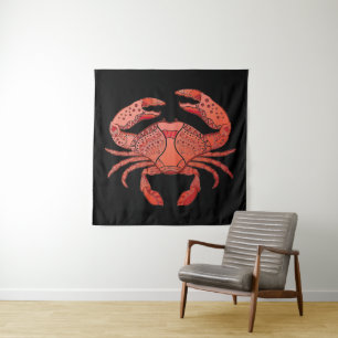 Style Crab Tapestry