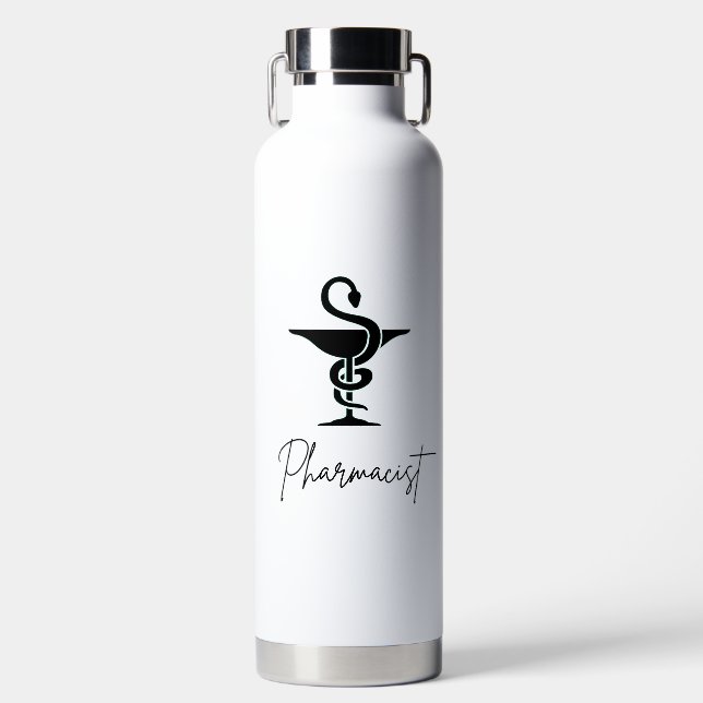 Style de bouteille d'eau du pharmacien : cuivrée à (Avant)