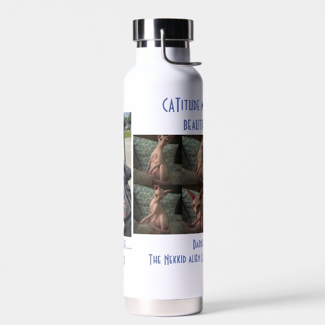 Style de bouteille d'eau personnalisée : Paruline  (Gauche)