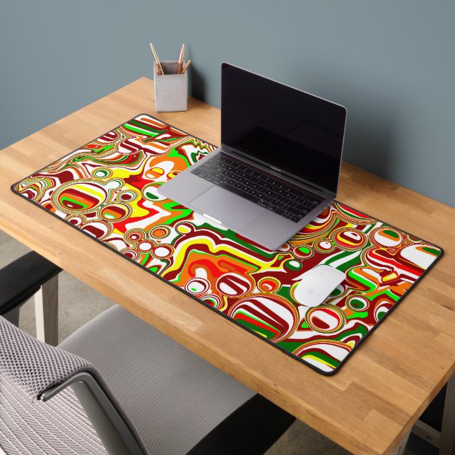 Style de peinture à l'aide de fluides en marbre (Bureau 2)