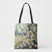 Style de peinture à l'huile Pastel Sac fourre-tout