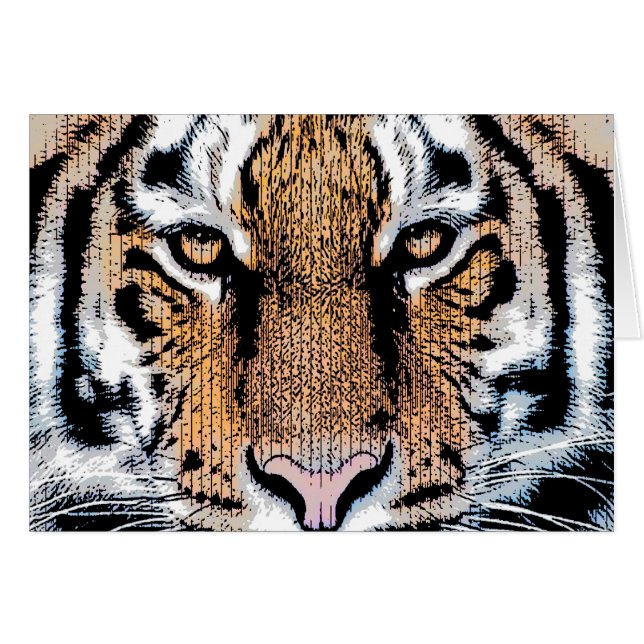 Style de presse graphique Tiger en gras (Devant horizontal)