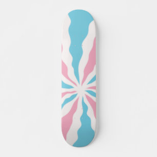 style de skateboard en tourbillon trans