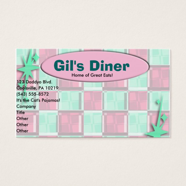 Style Diner Amusant (Devant)