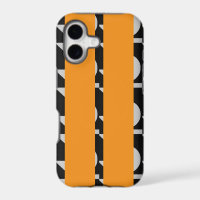 Style énergisant : Ligne orange abstraite Achempon