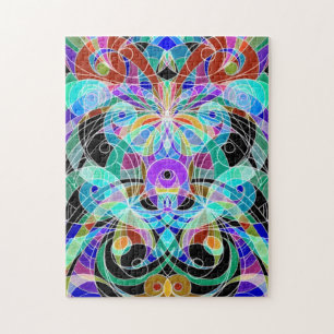 Style ethnique de puzzle