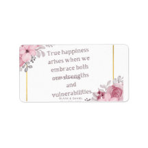 Style : Étiquettes de adresse Gardez les crampes à