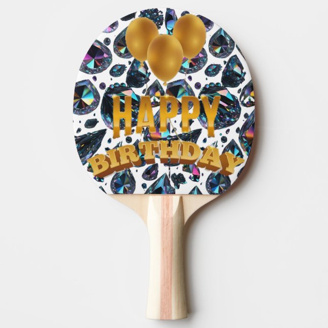 Style: Full Print Back Serve a killer game with Ping Pong Paddle (Front)