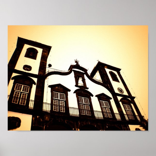 Style Funchal : Poster de Madère (Portugal) (Devant)