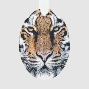 Style graphique Tiger Portrait