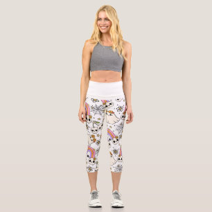 Style: High Waisted Capris