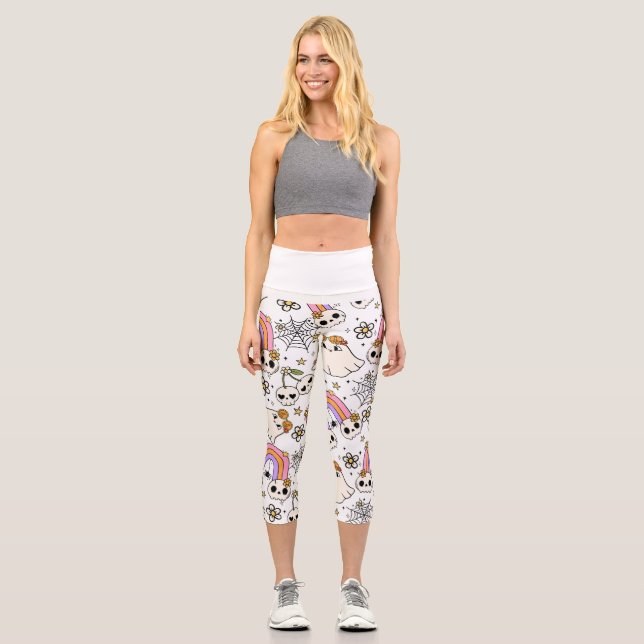 Style: High Waisted Capris (Front)