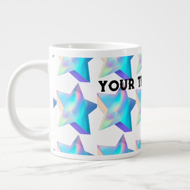 Style Jumbo Thé Café Mugs Spécialité Mug (Gauche)