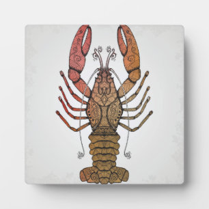 Style Lobster Plaque