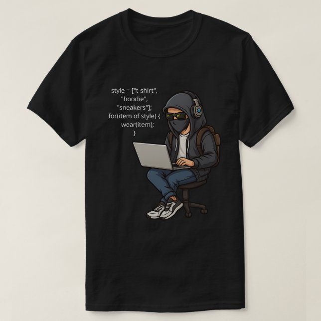 Style Loop – Funny Programmer T-Shirt (Design Front)