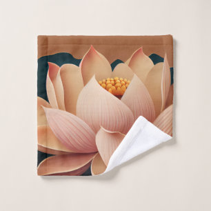Style Lotus Flower Paysage, Zen