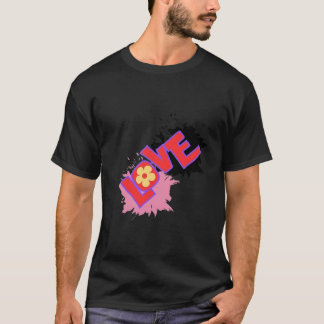 Style: Love And Flowers Men's Basic T-Shirt
