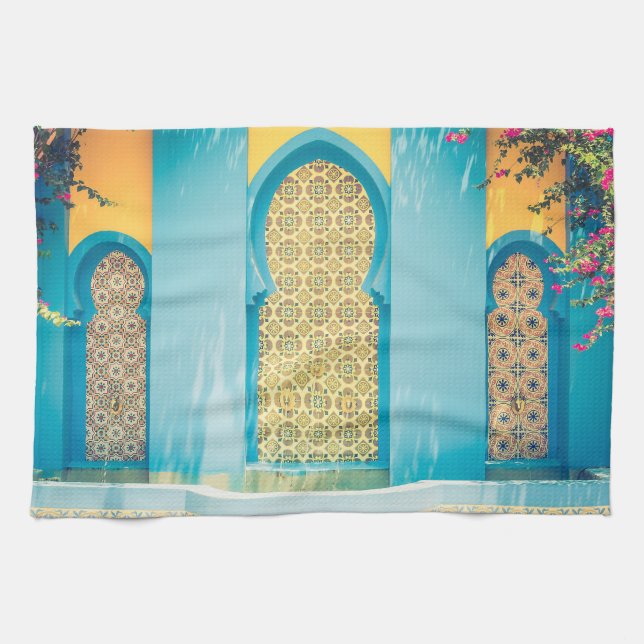 Style marocain - serviettes de cuisine (Horizontal)
