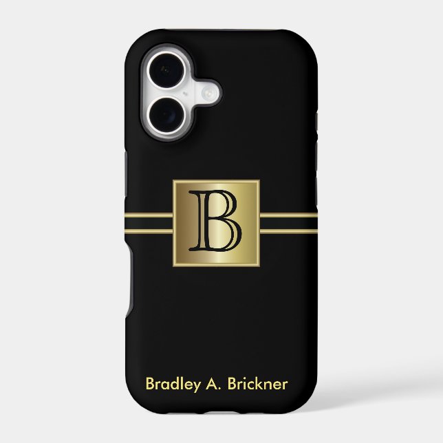 Style Masculine Executive | Monogramme do-it-yours (Verso)