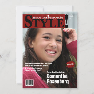 Style ! Merci Bourgogne de magazine de bat mitzvah