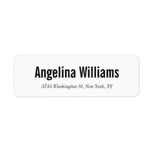 Style moderne Gras Professionnel Texte Minimaliste
