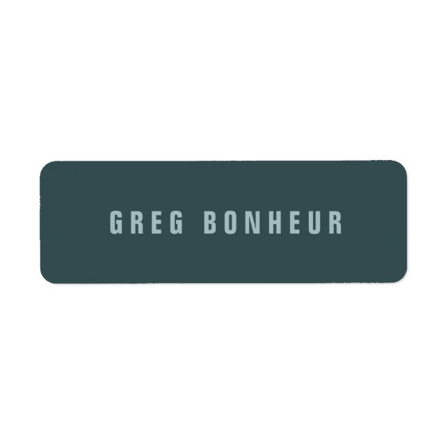 Style moderne Nom de recherche | gris bleu (Devant)