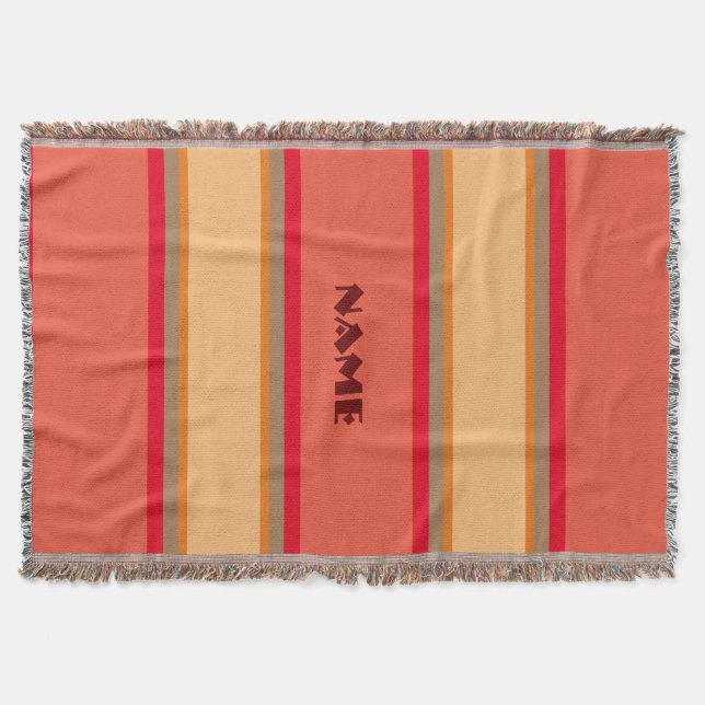 Style "Navajo" Fleece Jetez la couverture (Devant)