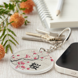 Style oriental Sakura Cherry Blossom Art