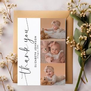 Style Photo Collage Moder Merci Baby shower