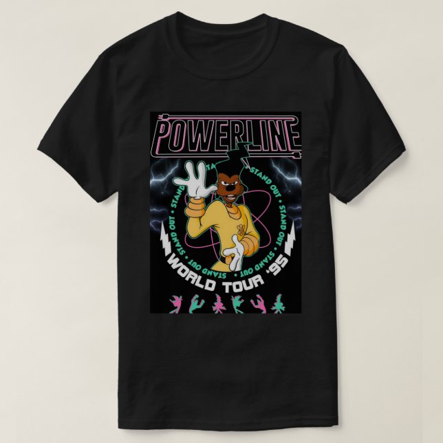 Style Powerline ! T-shirt classique (Design devant)